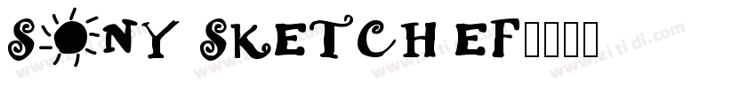 Sony Sketch EF字体转换